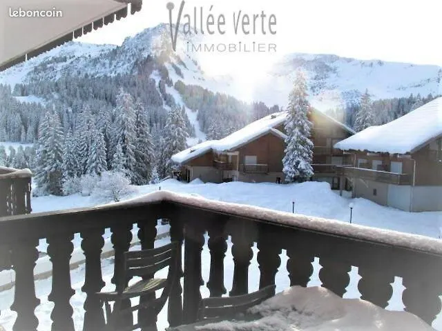 Apartman Studio Au Pied Des Pistes Avec Vue Sur La Montagne Mieussy Franciaország